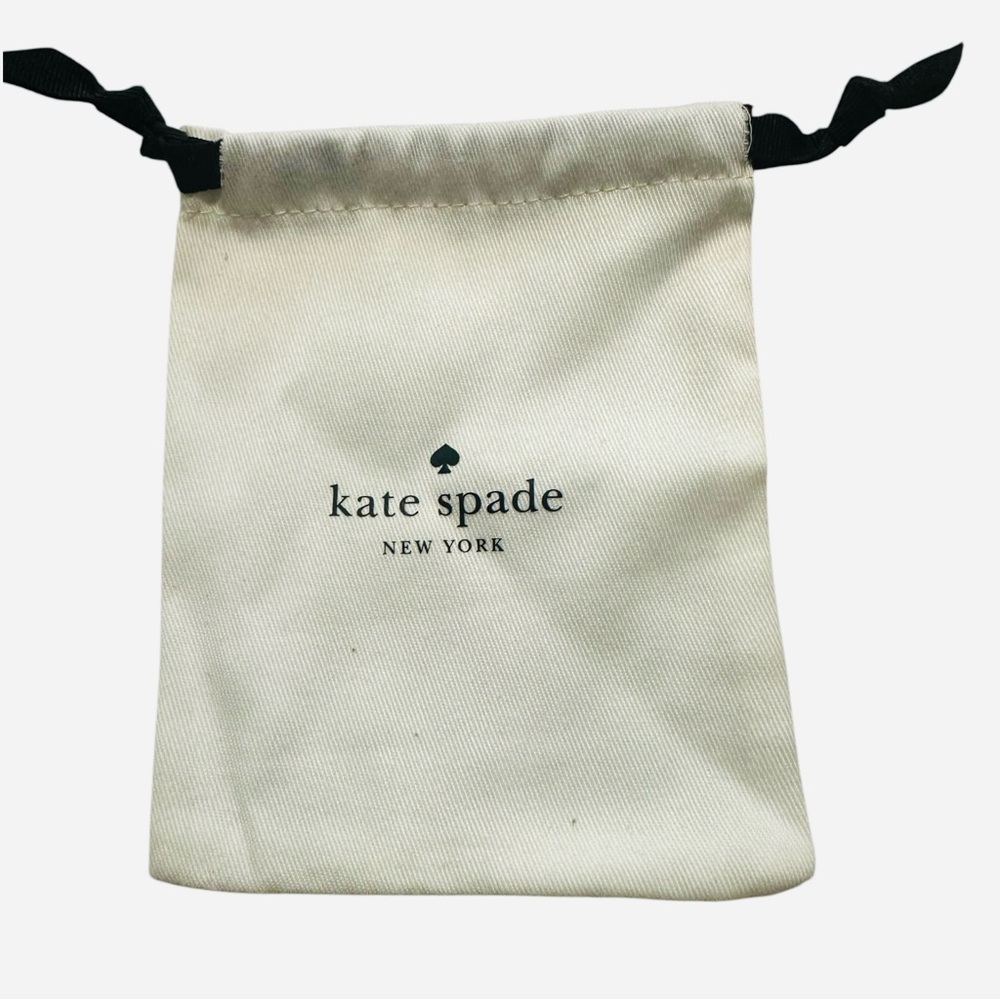 Kate Spade Ivory Drawstring Bag